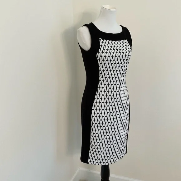 Calvin Klein Black and White Dress - Picture 3 of 6
